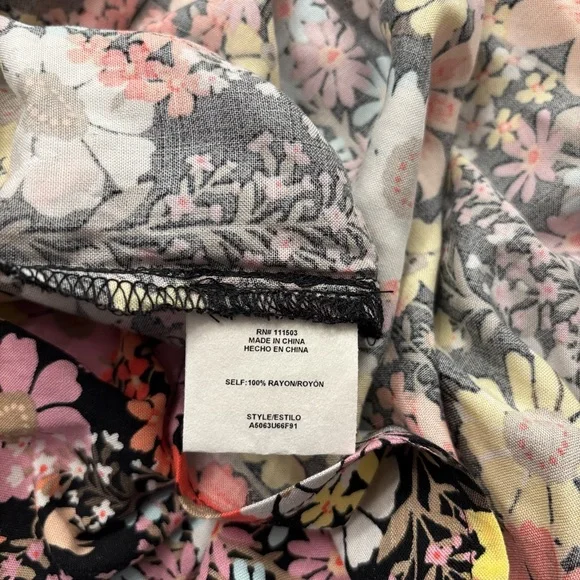 Lily Rose Floral Patterned Sun Dress - Picture 5 of 5